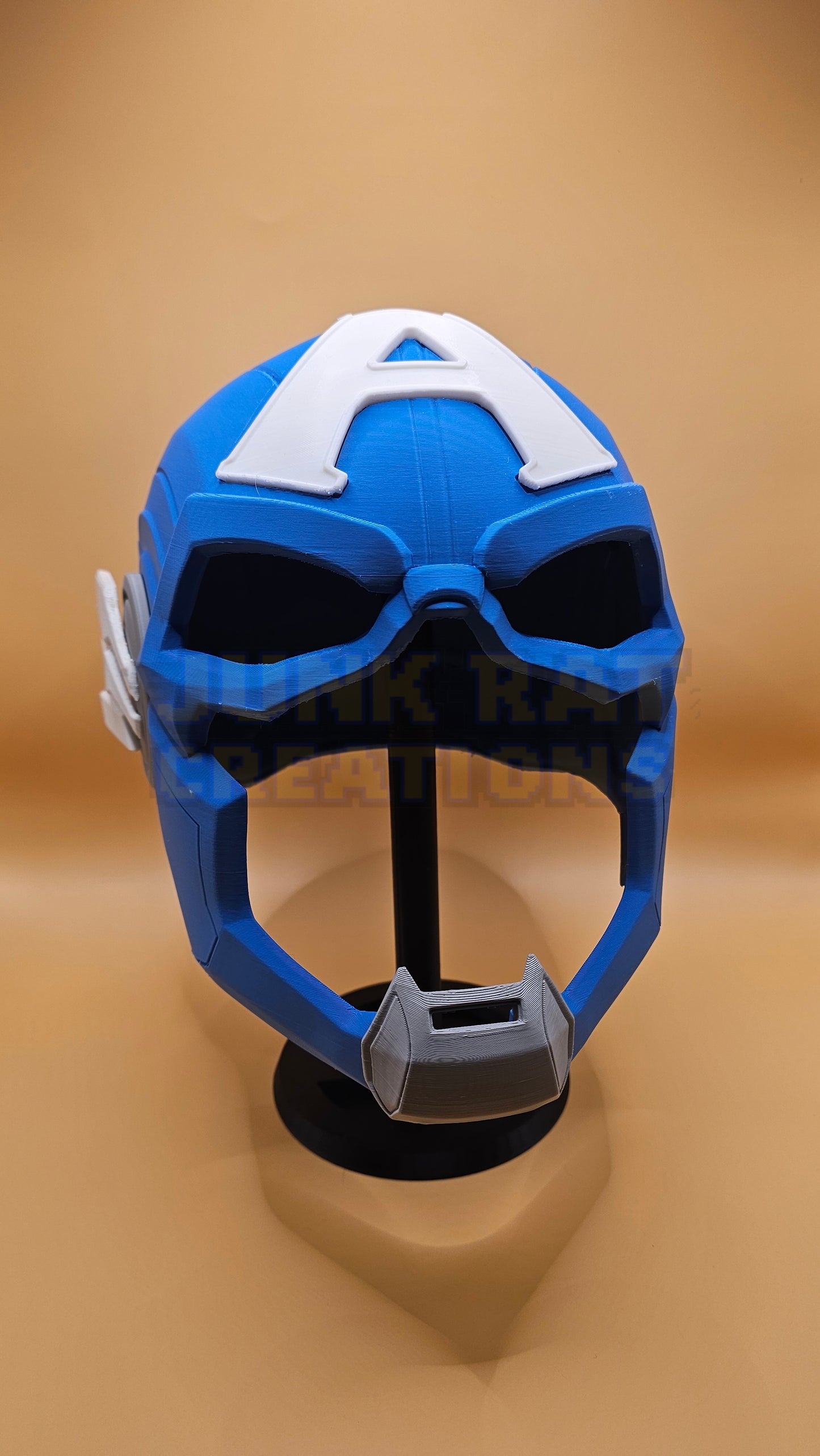 Captain America Inspired Helmet