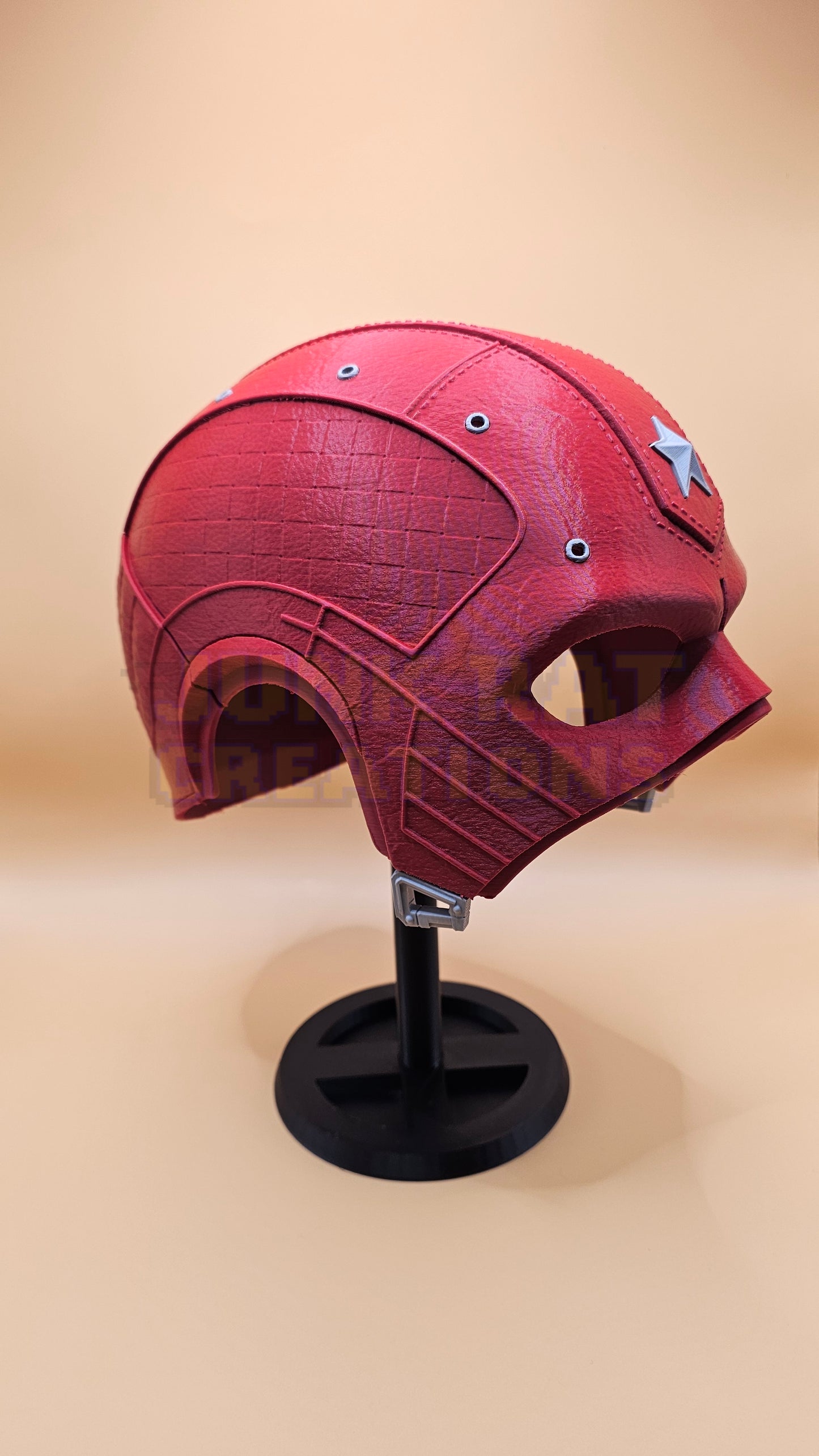 Red Guardian Inspired Helmet