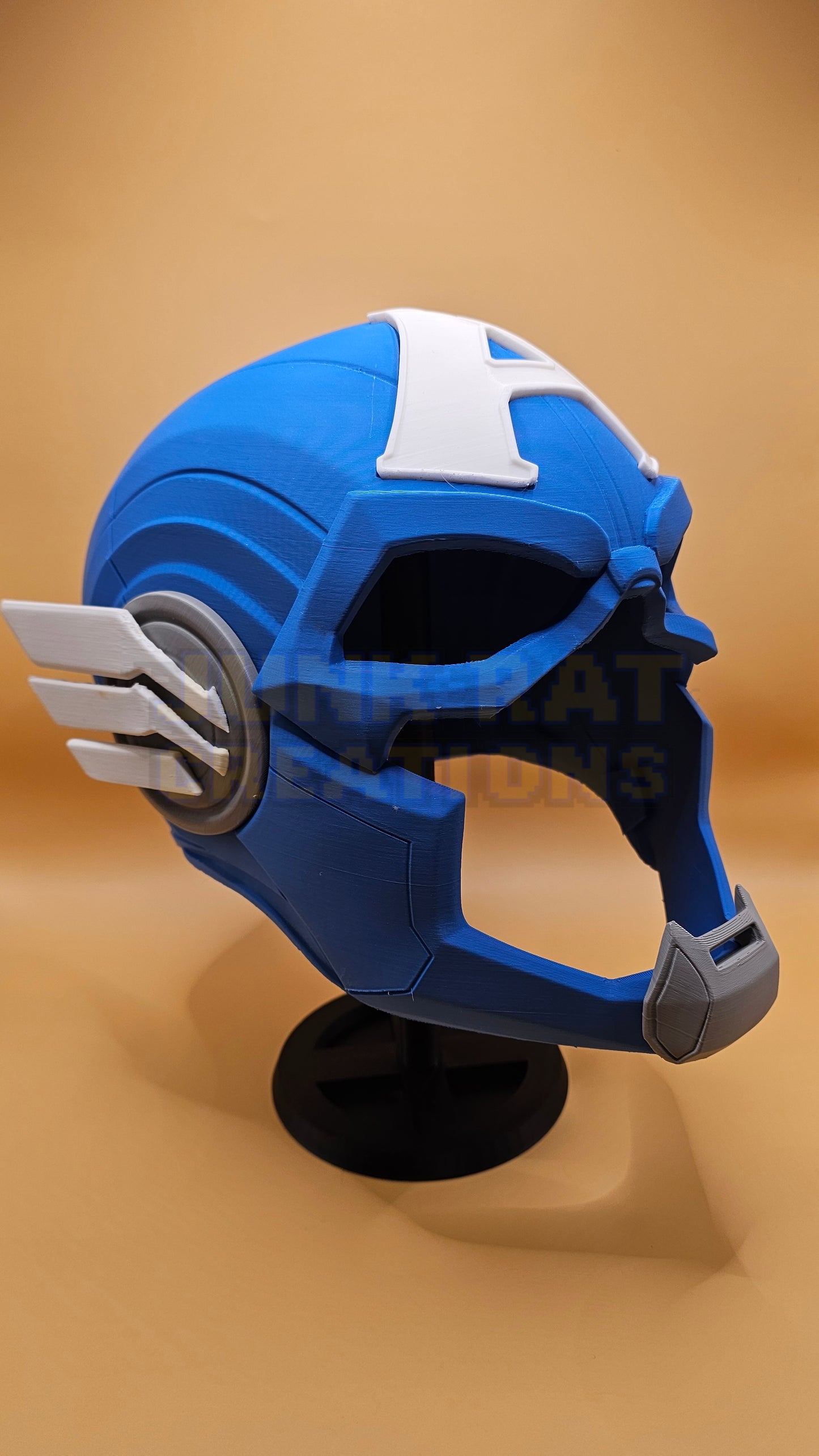 Captain America Inspired Helmet